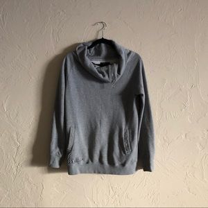 Vans cowl neck soft grey hoodie